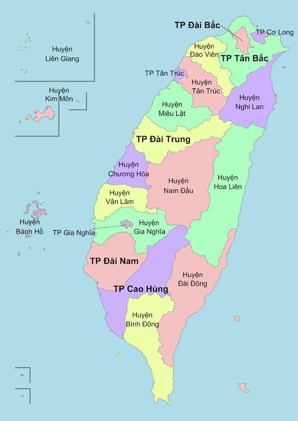 Giới thiệu tổng quan Đài Loan