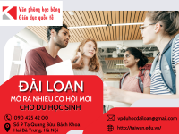 ĐÀI LOAN MỞ RA NHIỀU CƠ HỘI MỚI CHO DU HỌC SINH