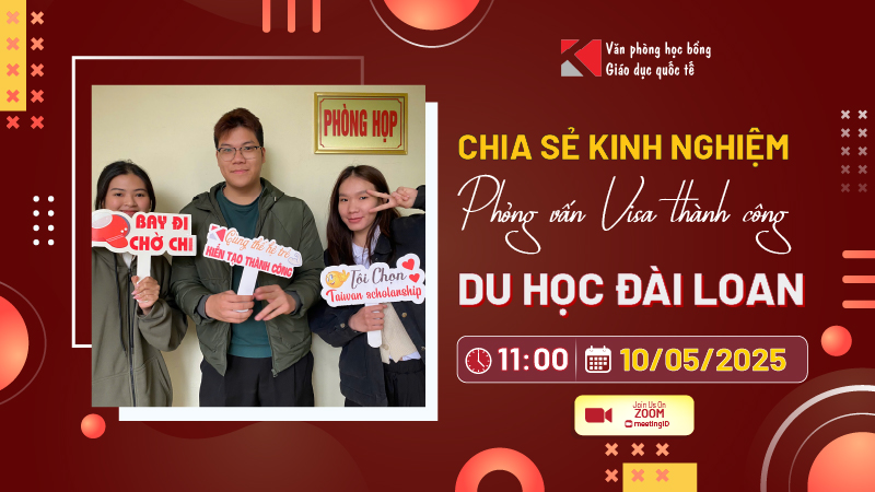 Bí quyết phỏng vấn visa du học Đài Loan thành công từ hội thảo thực tế