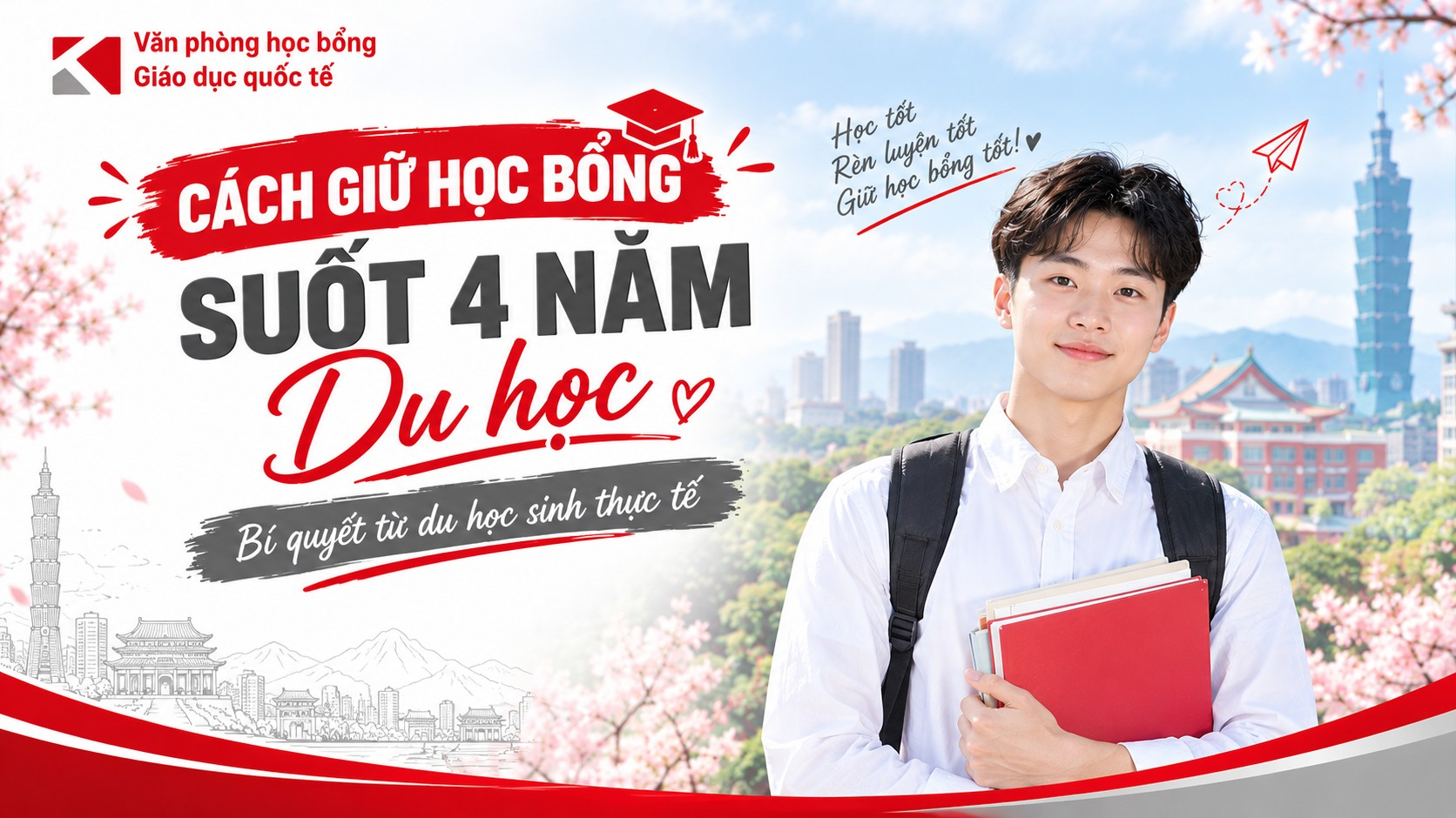 Bí Quyết Giữ Học Bổng Du Học Đài Loan Suốt 4 Năm