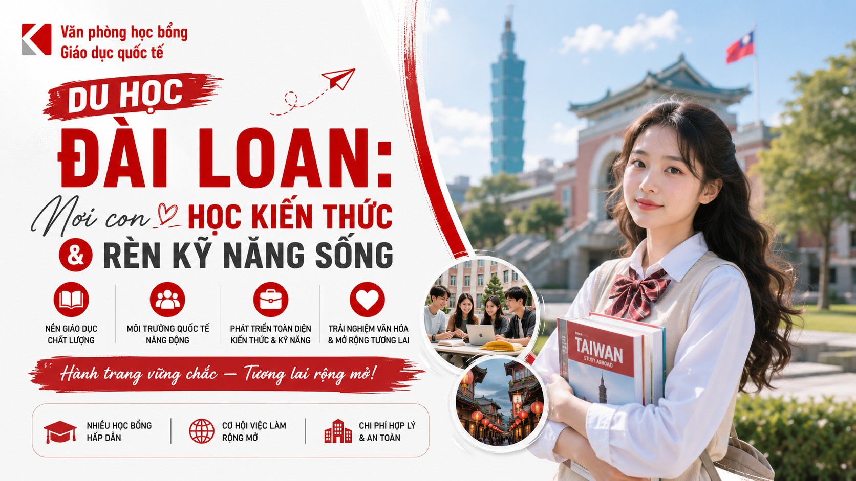 Du Học Đài Loan: Nơi Con Học Kiến Thức & Rèn Kỹ Năng Sống