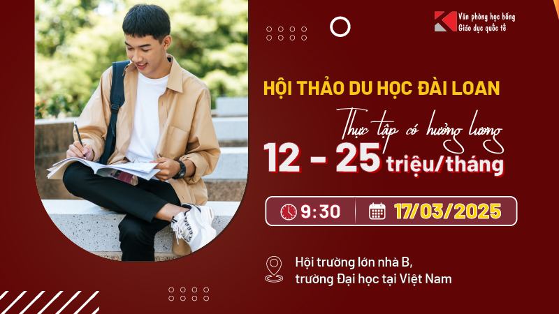 Hội Thảo Du Học Đài Loan - Cơ Hội Vàng Cho Các Bạn Trẻ Việt