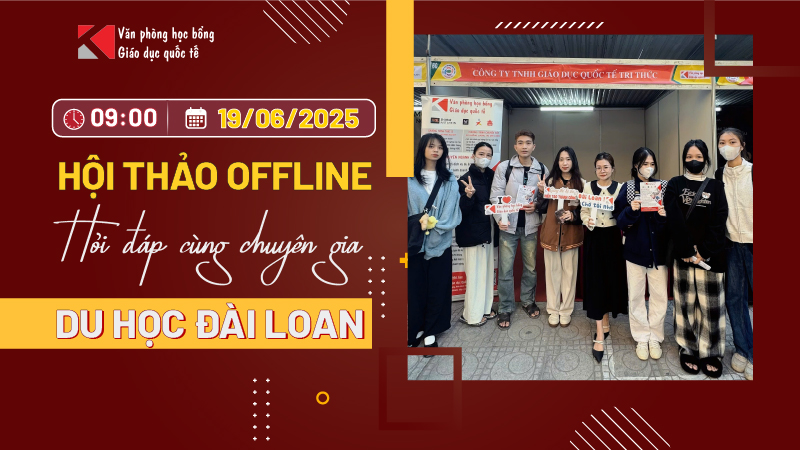 Gặp gỡ chuyên gia học bổng Đài Loan – Sự kiện hỏi đáp tại Việt Nam