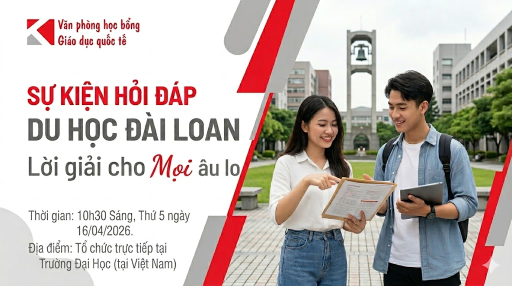 Sự kiện hỏi đáp du học Đài Loan: Lời giải cho mọi âu lo