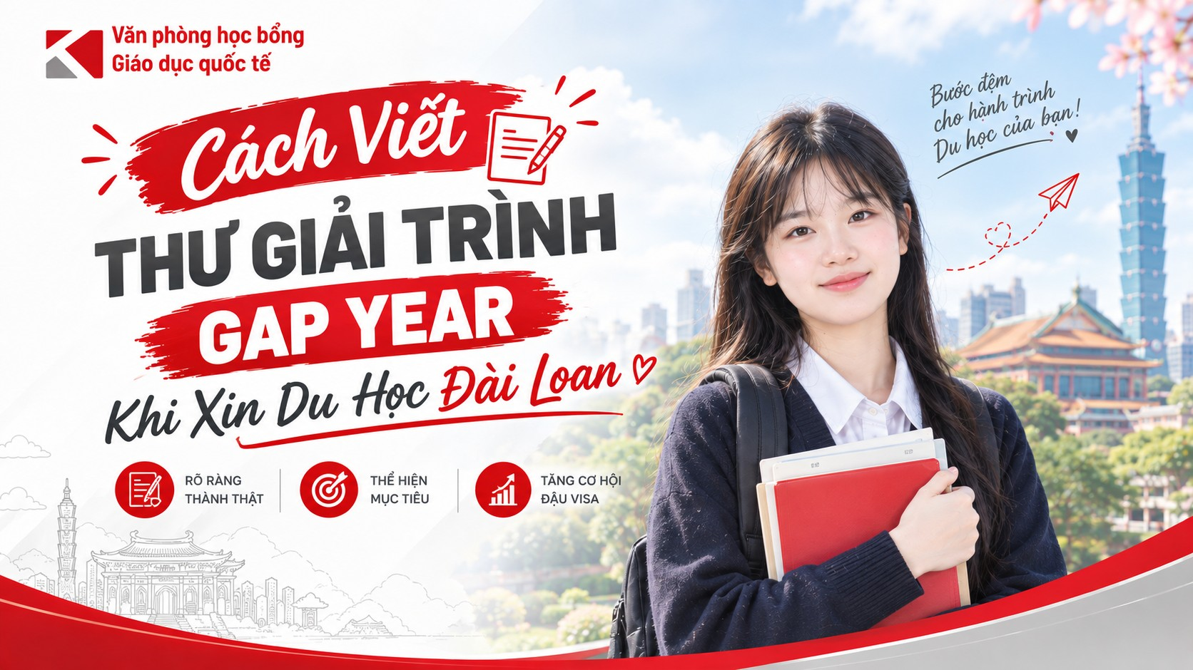 Cách Viết Thư Giải Trình Gap Year Khi Xin Du Học Đài Loan