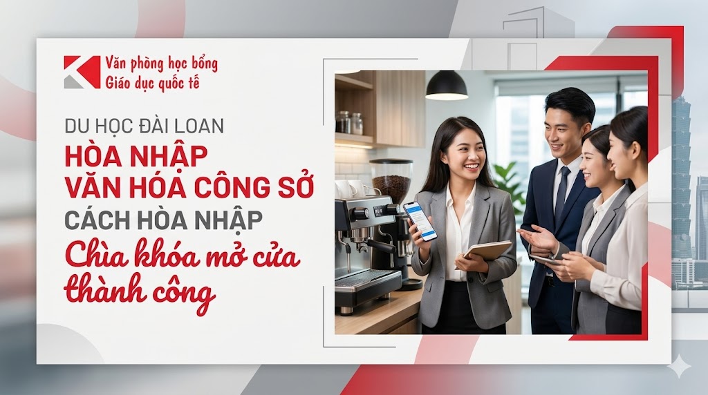 Du Học Đài Loan: Cách Hòa Nhập Văn Hóa Làm Việc Công Sở