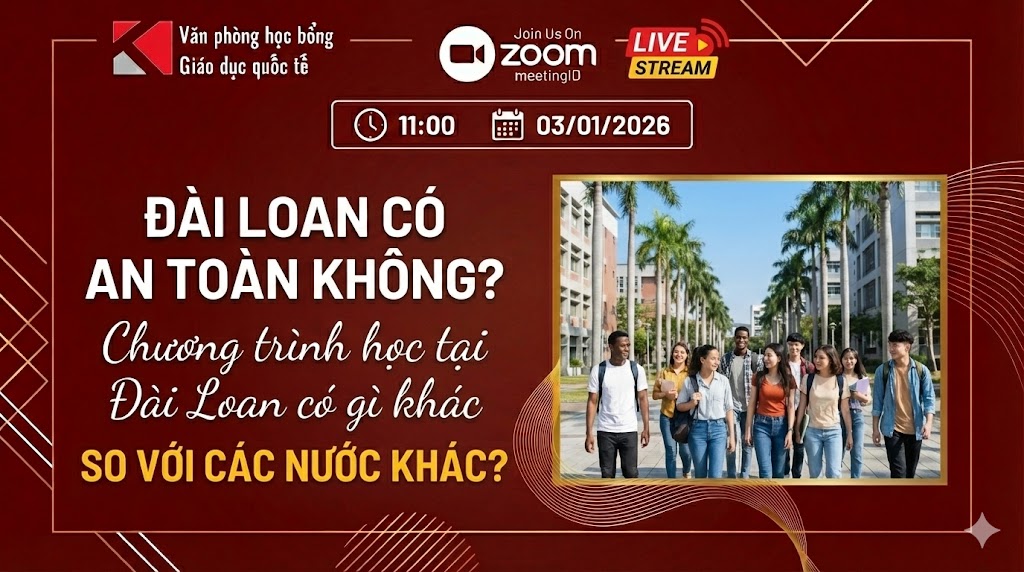 Du học Đài Loan 2026: Giải mã độ An toàn & Sự khác biệt của nền giáo dục