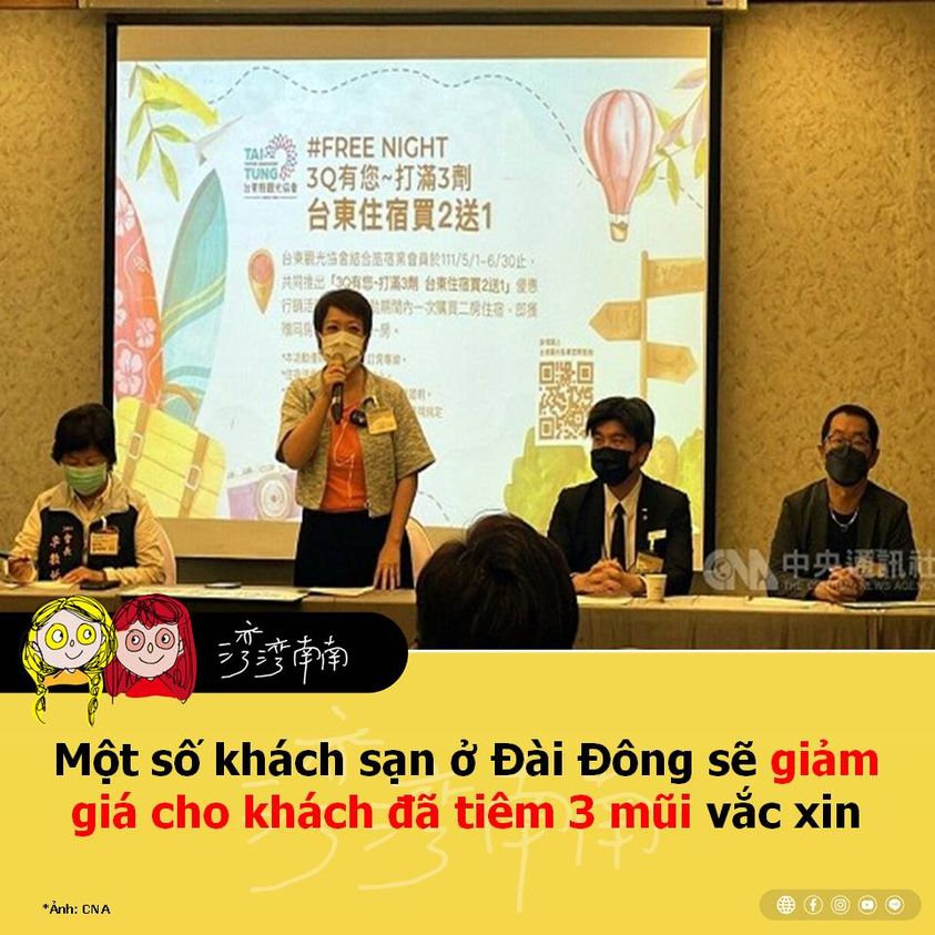 Một số khách sạn ở Đài Đông đang liên kết với chỉnh phủ để đưa ra 