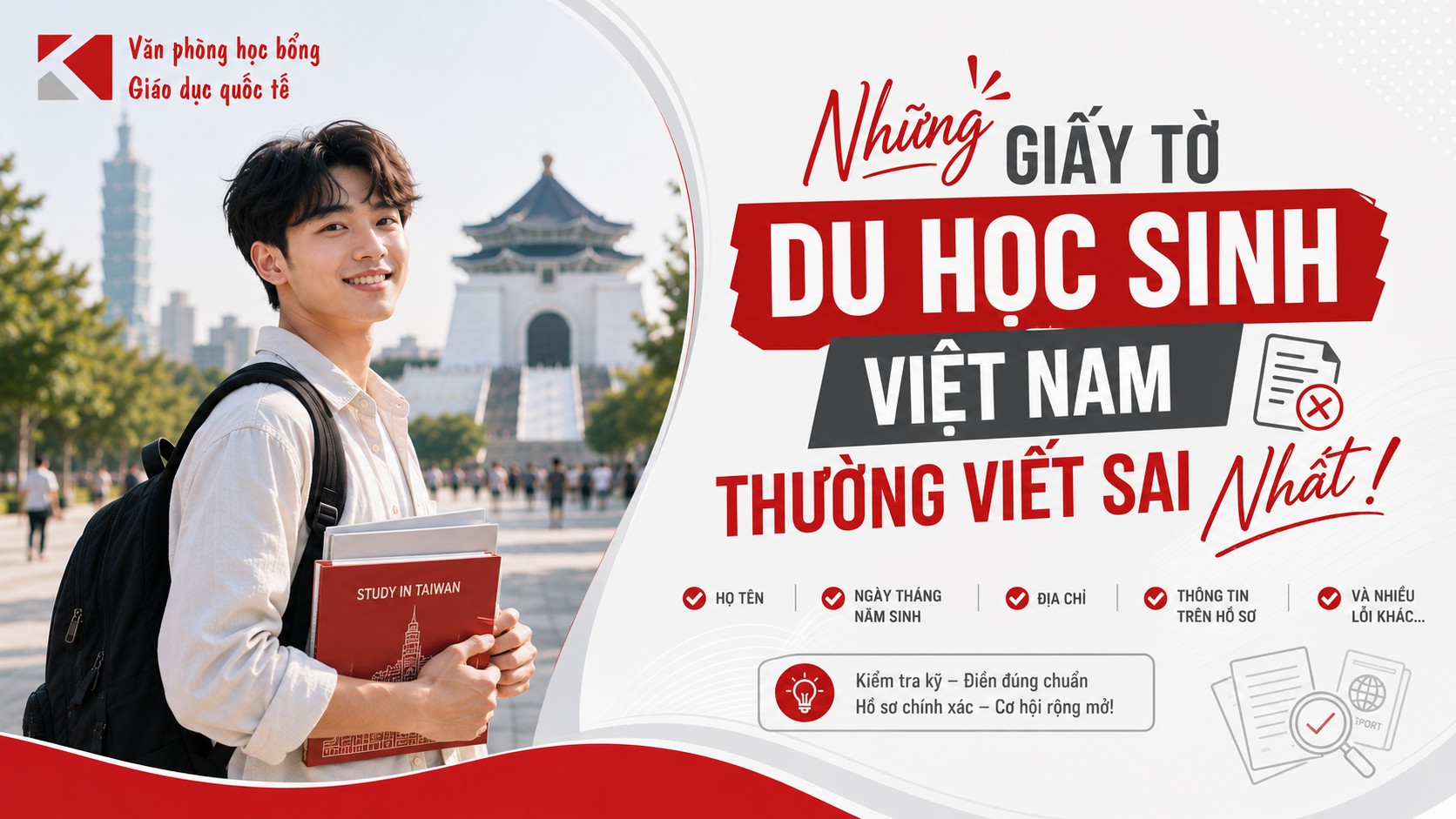 Những Giấy Tờ Du Học Sinh Việt Nam Thường Viết Sai Nhất