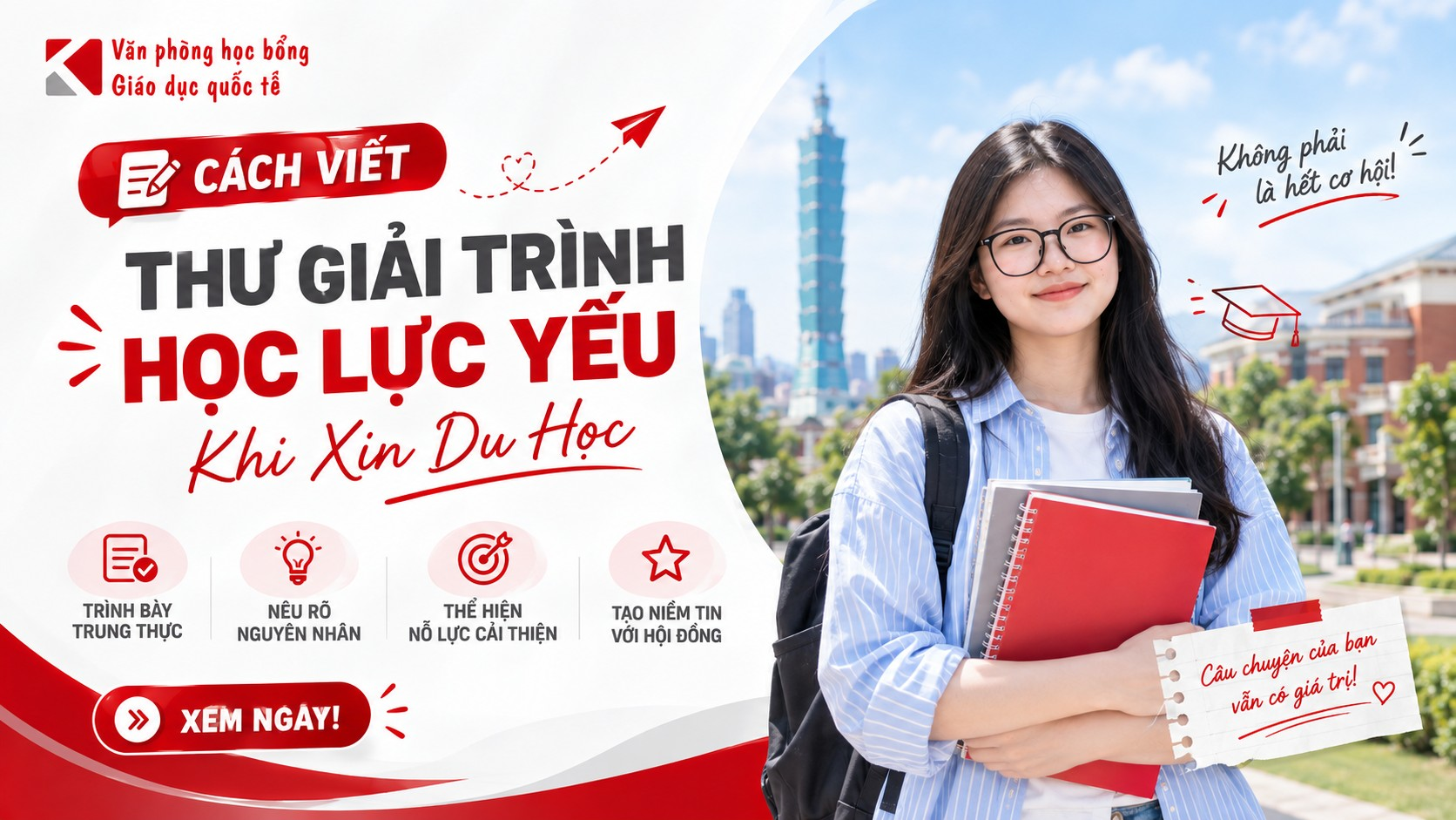 Cách Viết Thư Giải Trình Học Lực Yếu Du Học Đài Loan