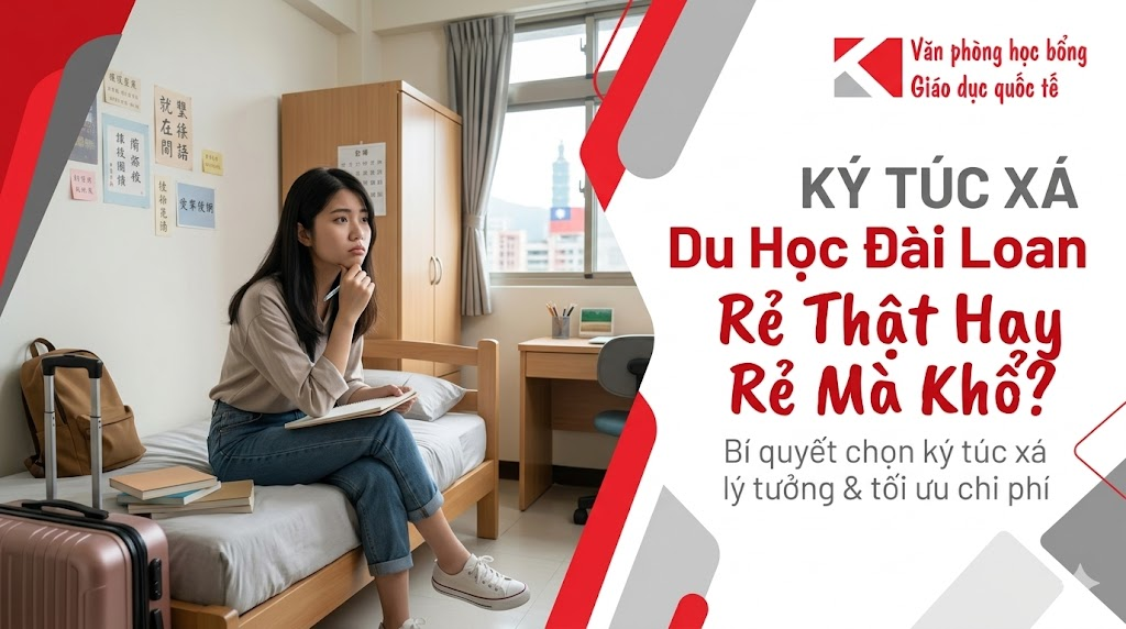 Ký Túc Xá Du Học Đài Loan: Rẻ Thật Hay Rẻ Mà Khổ?