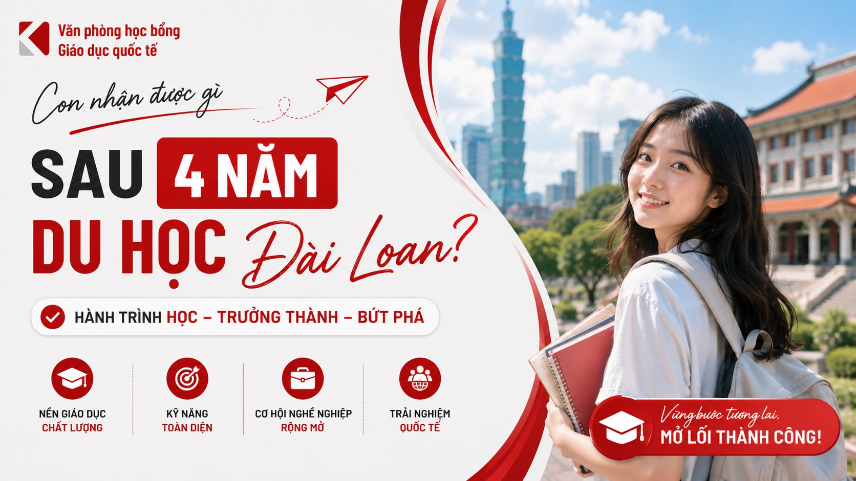 Du Học Đài Loan 4 Năm: Nhận Lại Nhiều Hơn Một Tấm Bằng