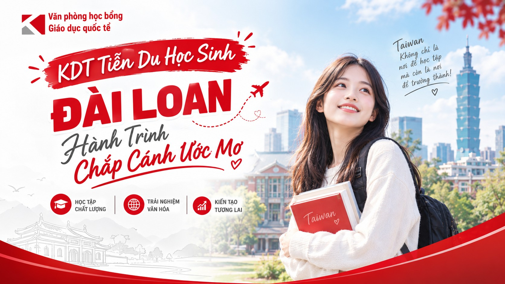 Tiễn Du Học Sinh Đài Loan: Hành Trình Chắp Cánh Ước Mơ