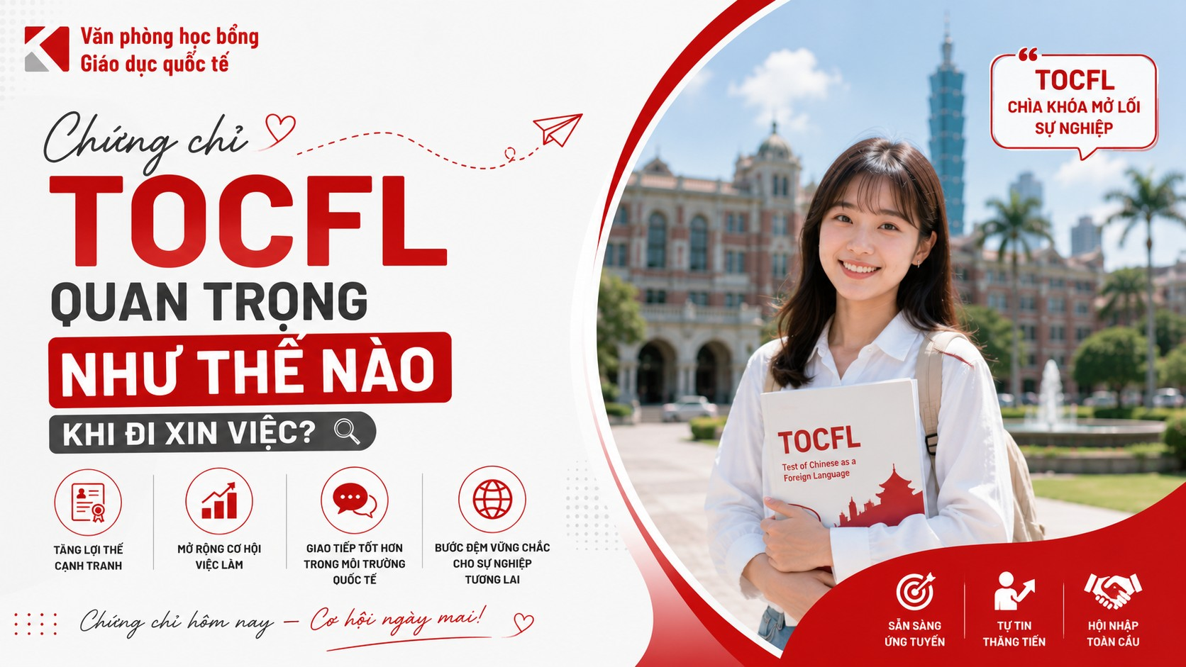 Giá Trị Của Chứng Chỉ TOCFL Khi Đi Xin Việc