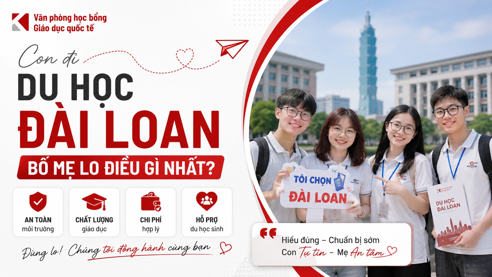 Giải Mã Những Nỗi Lo Của Phụ Huynh Khi Con Du Học Đài Loan