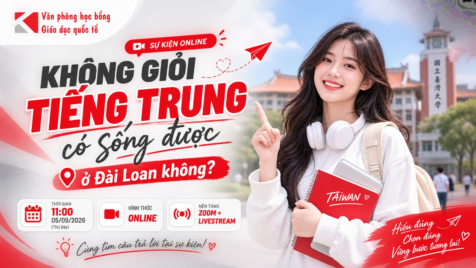Không Giỏi Tiếng Trung Có Sống Được Ở Đài Loan? | Sự Kiện 05/09