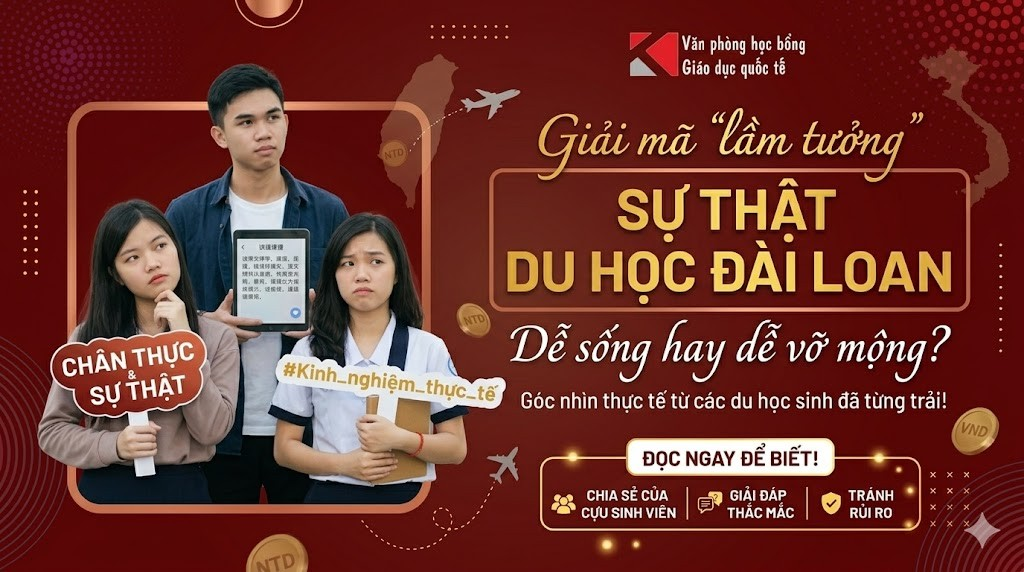 Sự thật du học Đài Loan: Dễ sống hay dễ vỡ mộng