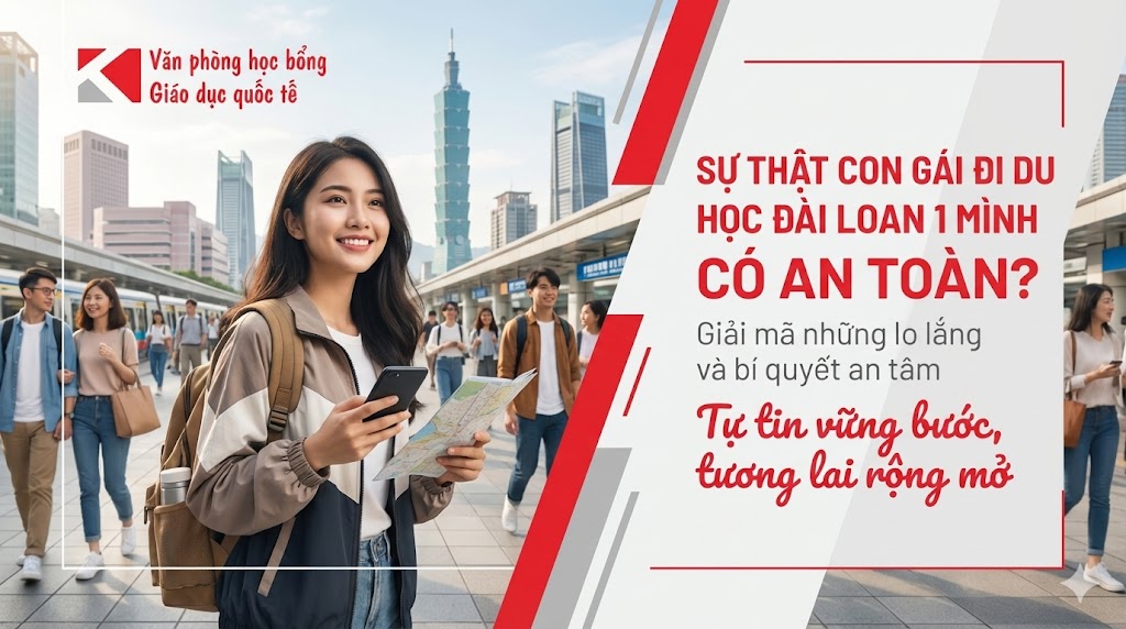 Sự thật con gái đi du học Đài Loan 1 mình có an toàn?