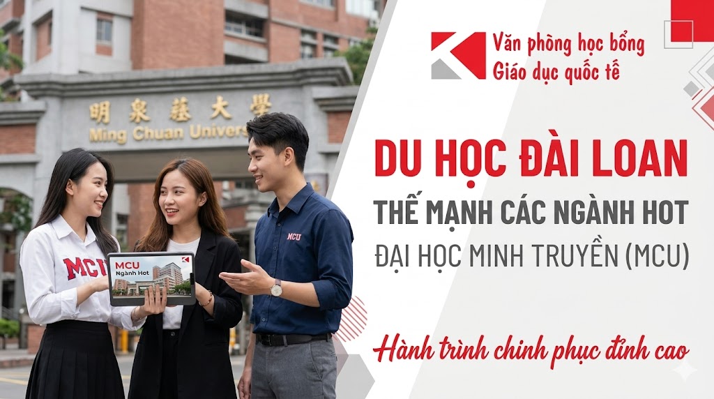 Du học Đài Loan: Thế mạnh các ngành hot Đại học Minh Truyền