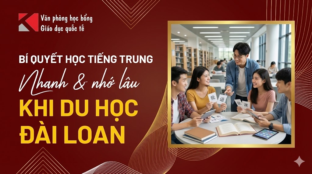 Bí quyết học tiếng Trung nhanh “chóng mặt” và nhớ lâu khi du học Đài Loan