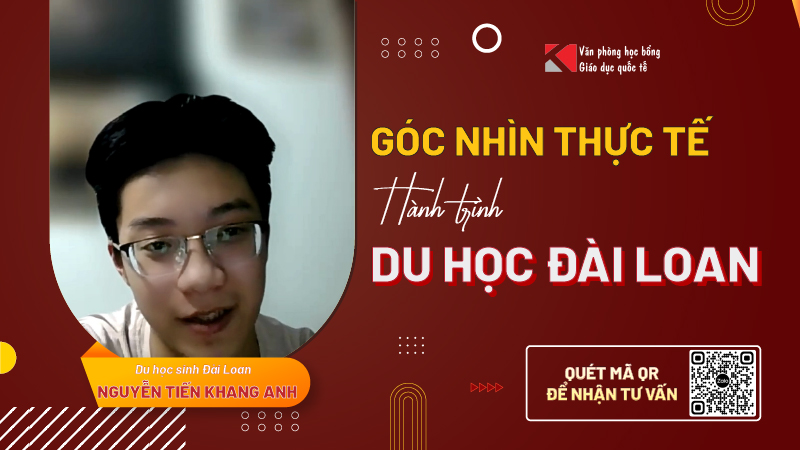 Khang Anh và câu chuyện du học Đài Loan: Ấn tượng về ngành chip và lời khuyên nhập cảnh
