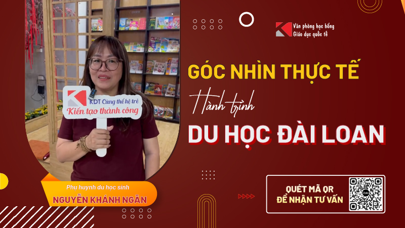 Hành trình giành học bổng 100% Đại học Nghĩa Thủ Cao Hùng của Khánh Ngân