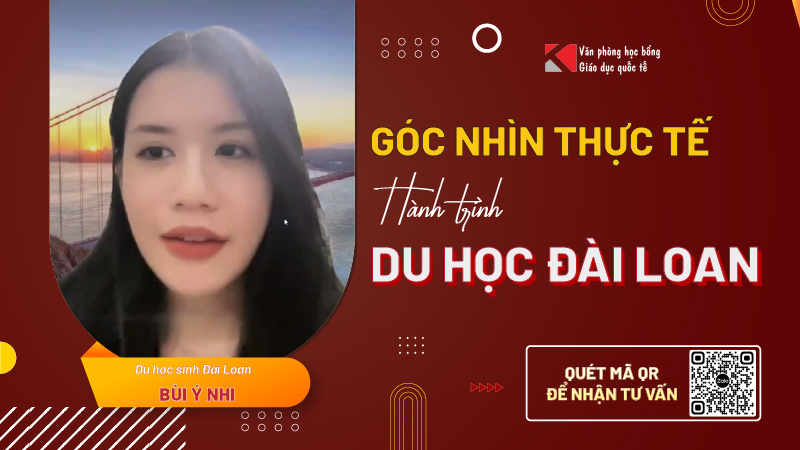 Chia sẻ du học Đài Loan: Hành trình nhận học bổng của Ý Nhi