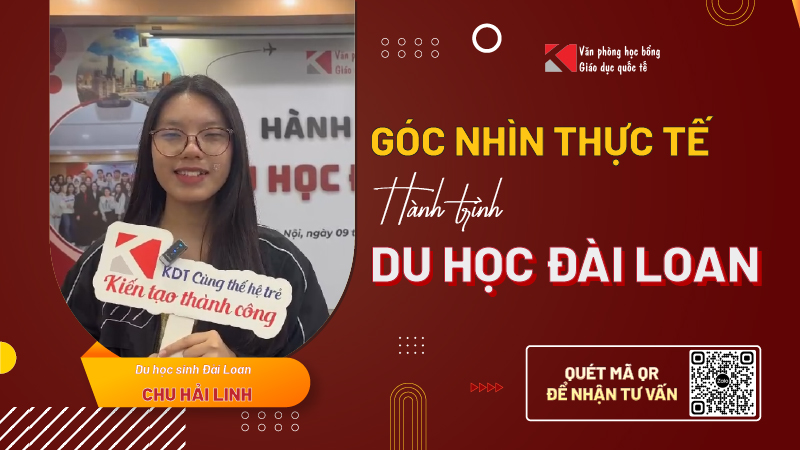 Chu Hải Linh và hành trình nhận học bổng du học Đài Loan từ câu chuyện gia đình