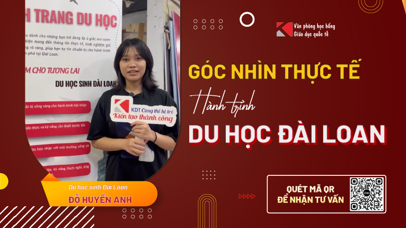 Hành trình Đỗ Huyền Anh đến Đài Loan: Giấc mơ tại Đại học Văn Hóa Đài Bắc