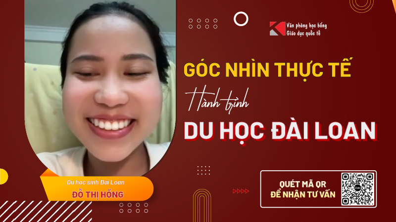Kinh nghiệm du học Đài Loan của Hồng: Học tiếng sớm để nắm cơ hội học bổng