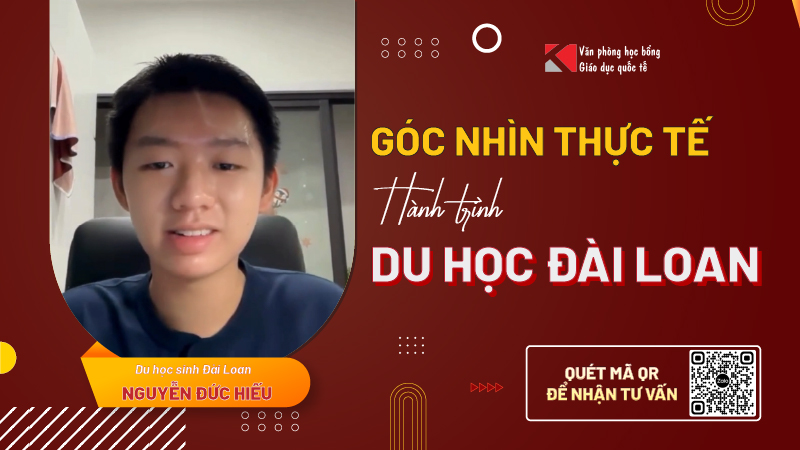 Bí quyết săn học bổng 100% du học Đài Loan: Lộ trình vàng từ Nguyễn Đức Hiếu