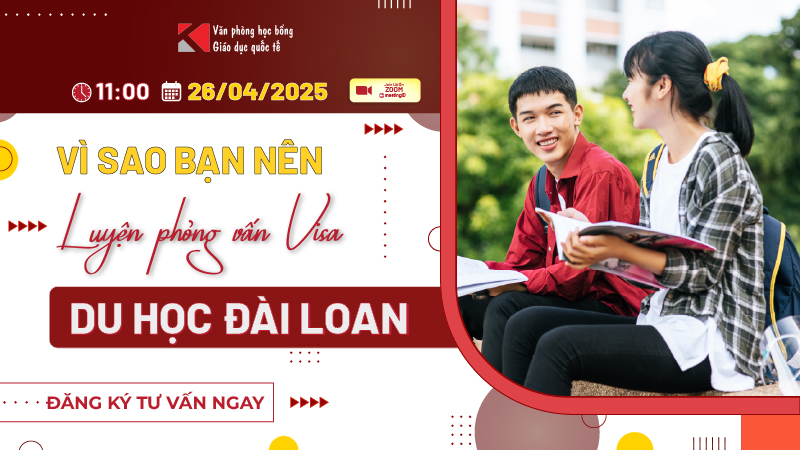 Vì sao bạn nên luyện phỏng vấn visa du học Đài Loan? Tất cả những gì bạn cần biết để tự tin vượt qua buổi phỏng vấn