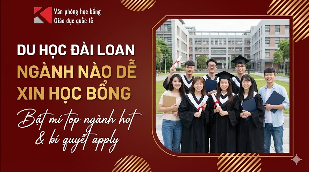 Ngành Dễ Xin Học Bổng Khi Du Học Đài Loan: Chọn Ngay Để Tăng Cơ Hội!