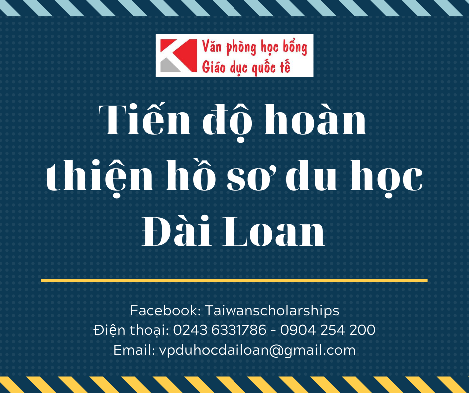 Tiến độ hoàn thiện hồ sơ