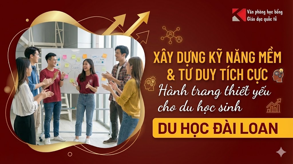 Kỹ Năng Mềm Du Học Đài Loan: Tư Duy Tích Cực Cùng Chuyên Gia