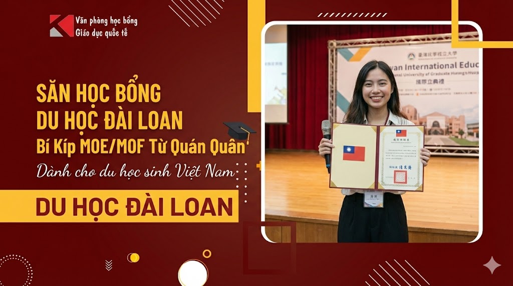 Săn Học Bổng Du Học Đài Loan: Bí Kíp MOE/MOF Từ Quán Quân