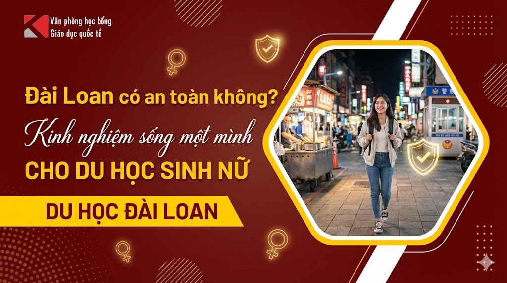 Du học Đài Loan có an toàn không? Kinh nghiệm cho nữ giới