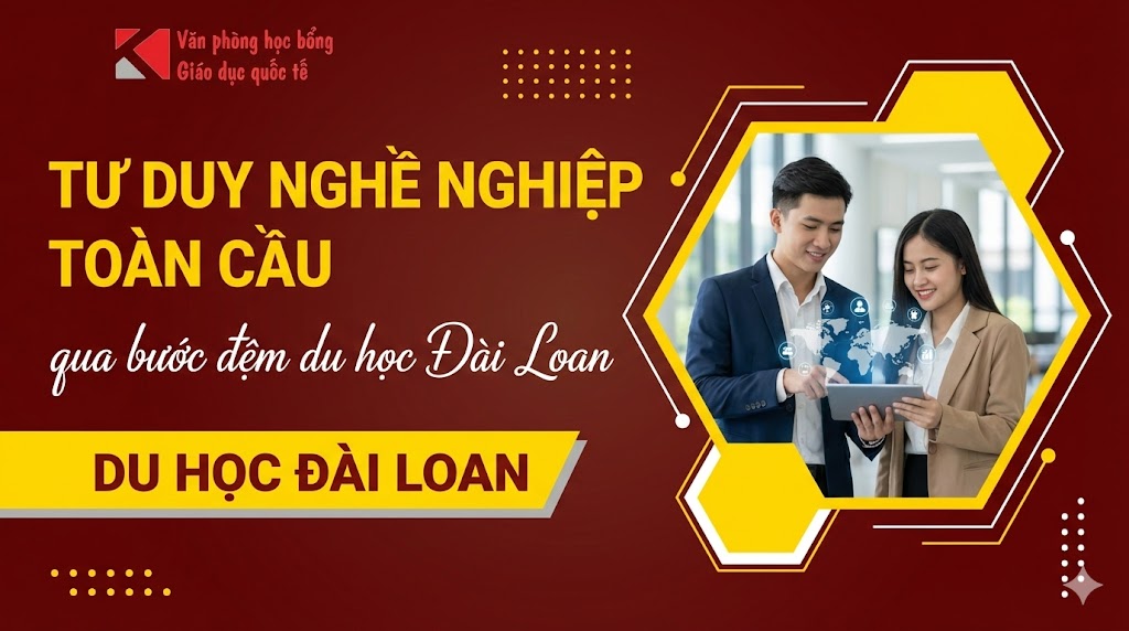Tư duy nghề nghiệp toàn cầu qua bước đệm du học Đài Loan