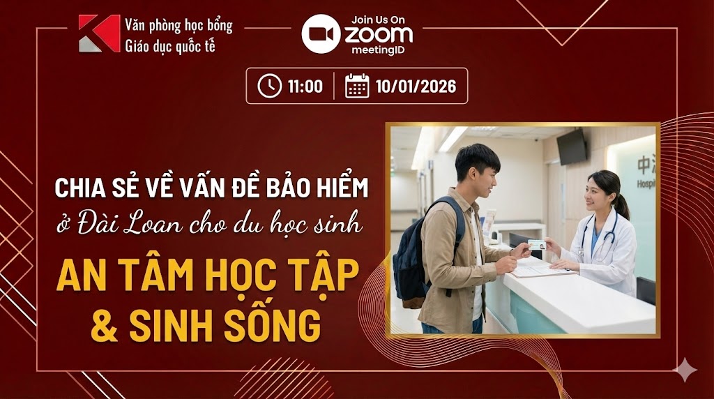 Du học Đài Loan: Hướng dẫn dùng Bảo hiểm Y tế chuẩn nhất