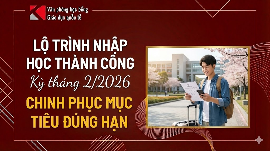 Du học Đài Loan kỳ 2/2026: Lộ trình nhập học thành công 100%