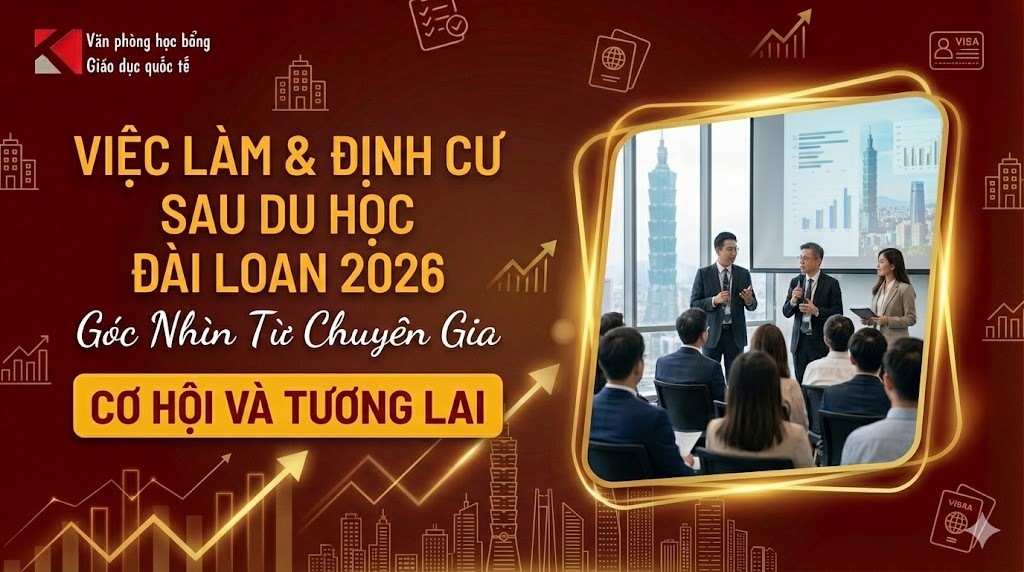 Việc Làm & Định Cư sau Du học Đài Loan 2026: Góc Nhìn Từ Chuyên Gia