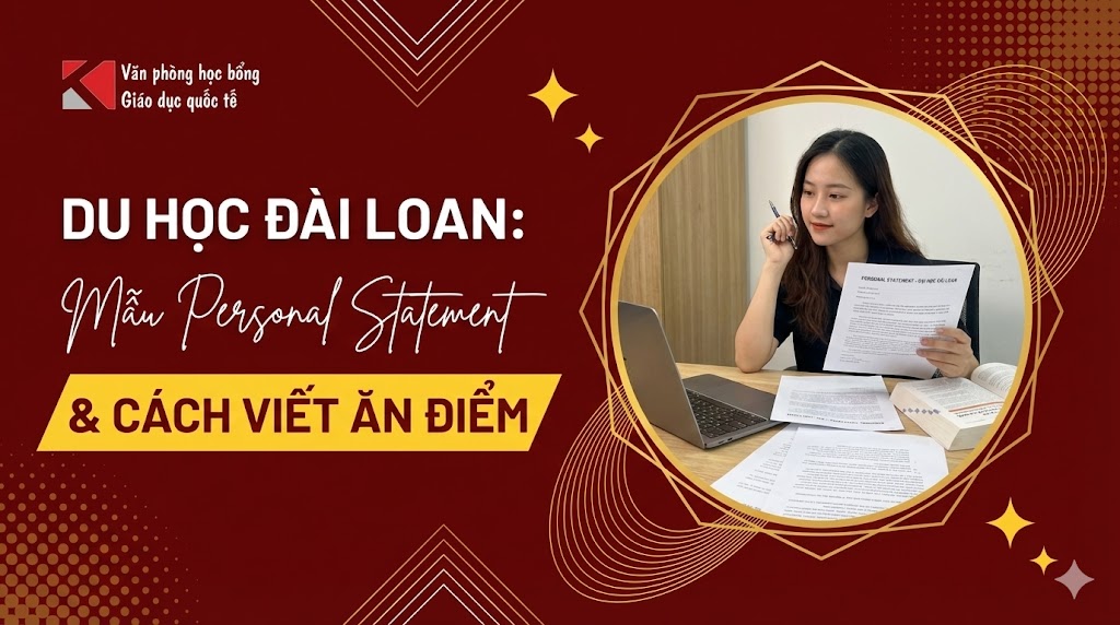 Du học Đài Loan: Mẫu Personal Statement & Cách viết ăn điểm
