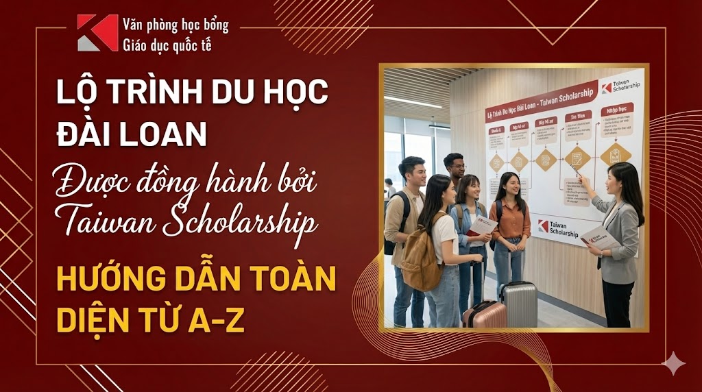 Lộ trình du học Đài Loan – Được đồng hành bởi Taiwan Scholarship