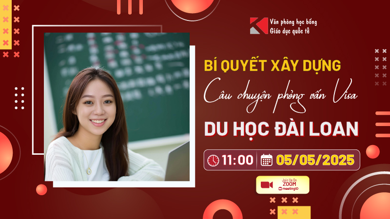 Bí quyết xây dựng câu chuyện chinh phục phỏng vấn visa du học Đài Loan